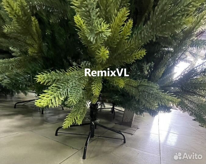 Видео обзор Елка новогодняя №004 Силиконовая 180см