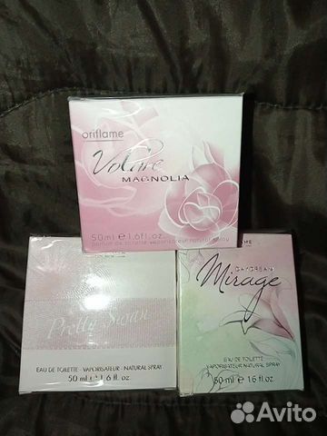 Редкости Oriflame Mirage D, Pretty Swan, Volare M