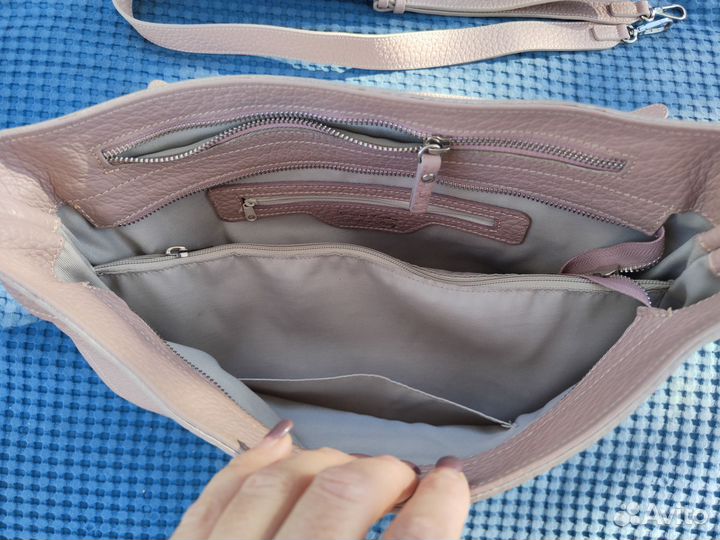 Сумка натуральная кожа италия