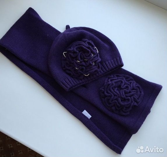 Комплект Chobi (шапка + шарф) и Манишка Chobi