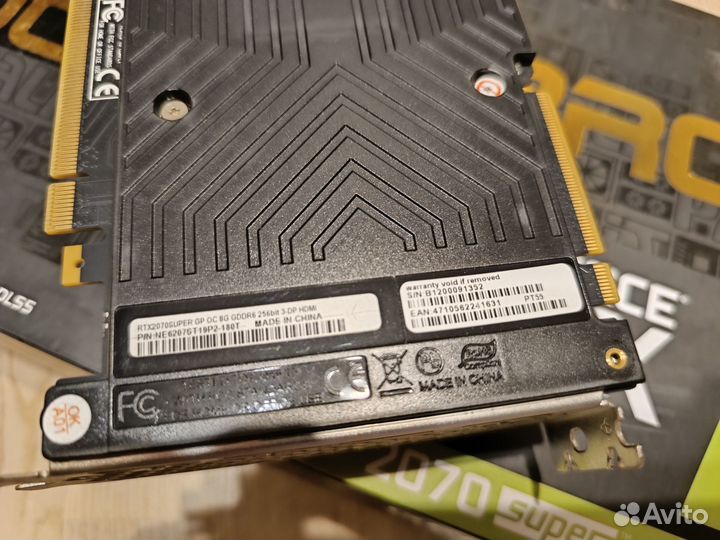 Palit GeForce RTX 2070 Super Gaming Pro OC