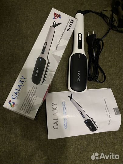 Расческа-выпрямитель Galaxy для волос