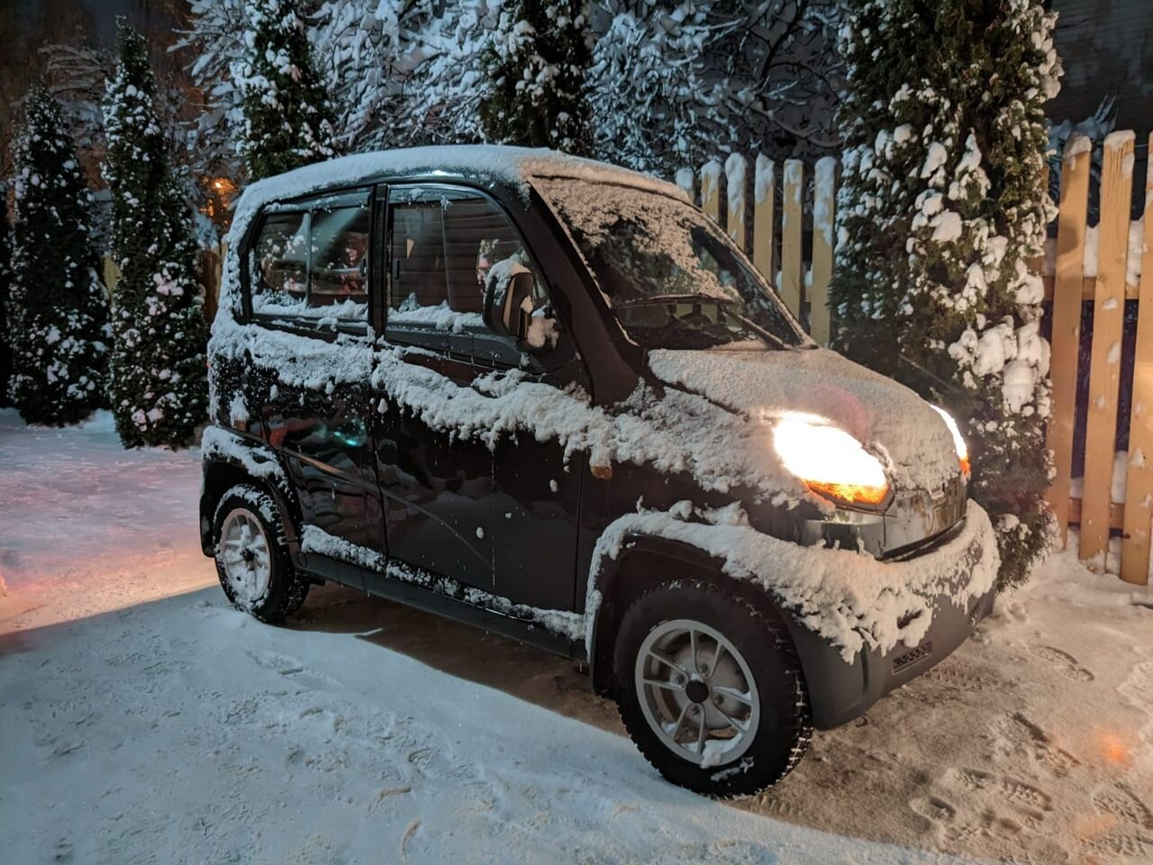 Bajaj Qute: фото из отзыва