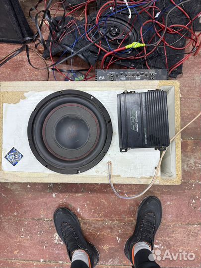 Сабвуфер, усилитель,моноблок