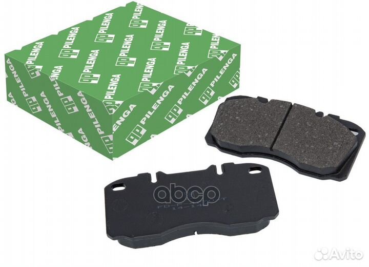 Колодки тормозные iveco daily 06- передние усил