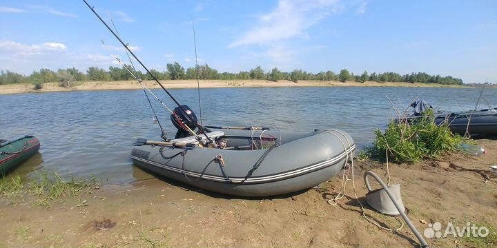 Лодка пвх Пилот 300 с мотором HDX F4(5) /4такта
