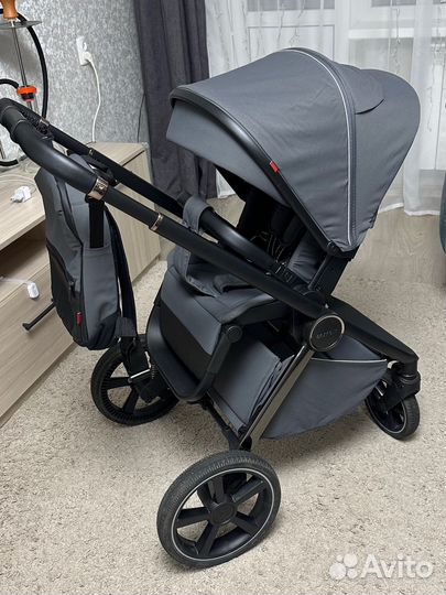 Коляска Carello Ultimo 2 в 1 black chrome