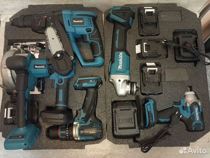 Набор инструментов makita 6 в 1