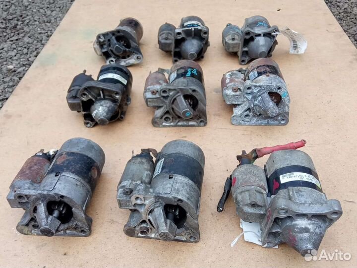 Стартер Renault Logan Clio Symbol Megan Kangoo