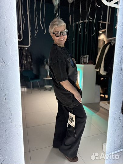 Футболка женская оверсайз с принтом