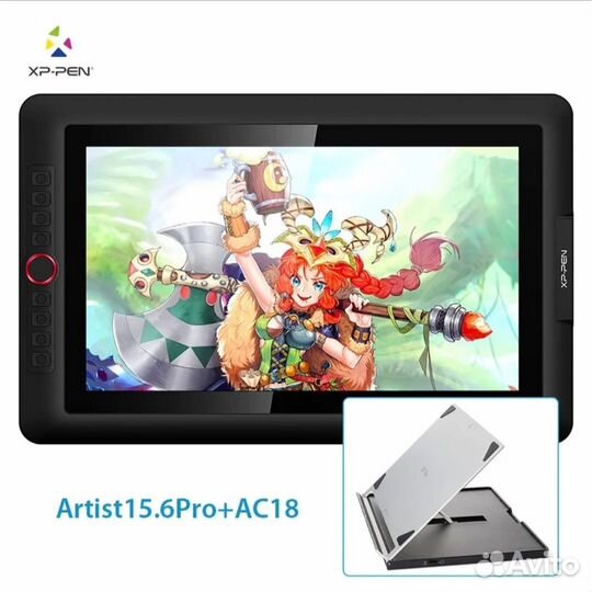 Графический планшет xp pen artist 15.6 pro
