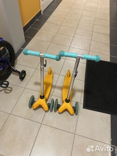 Самокат детский трехколесный