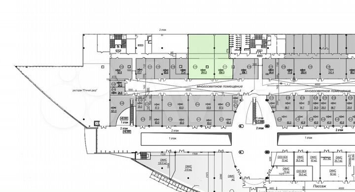 Аренда офиса в Приморском районе, 395 метров
