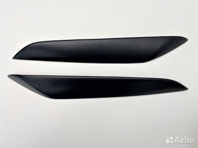 Накладки на фары (реснички) ABS пластик