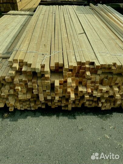 Брус обрезной 100х100х6000мм