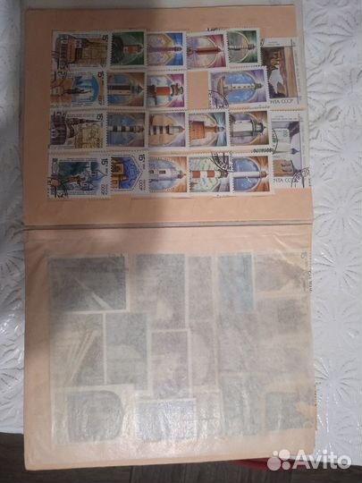 Коллекция марок архитектура, события, праздники