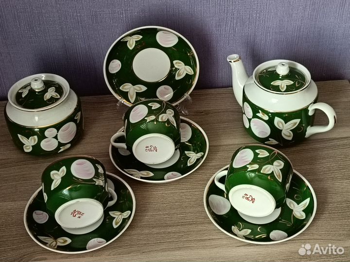 Чайный сервиз вербилки СССР