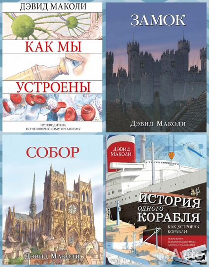 Коллекция энциклопедий от Дэвида Маколи