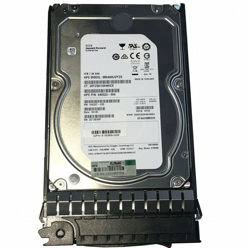 [STOREVIRTUAL] Жесткий Диск Hp 4tb Mb4000jvyzq 12g Sas 3,5" Storevirtual