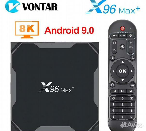 Приставка X96 max plus. Под ключ. тв и кино