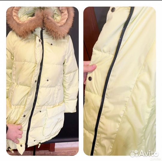 Пуховик женский зимний 42,44,46