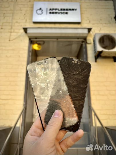 Замена стекла iPhone/ Apple watch (переклей)