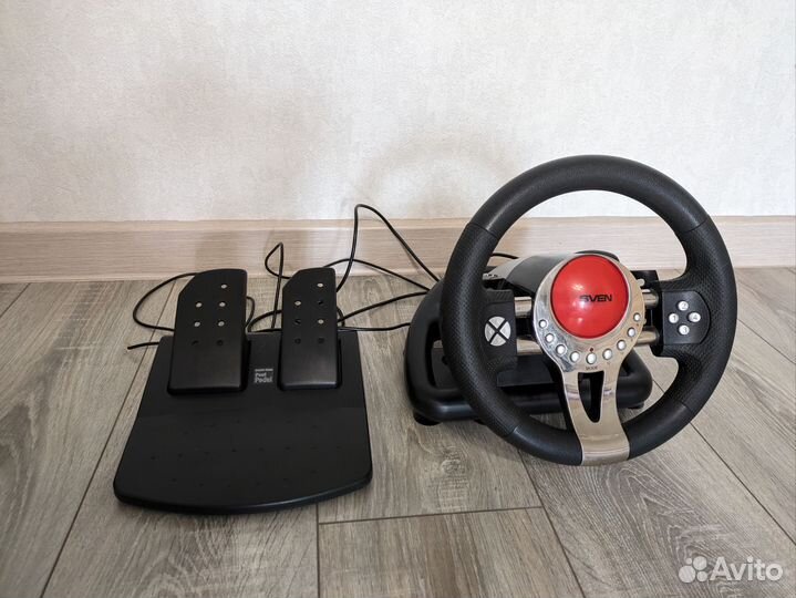 Игровой руль Sven с педалями