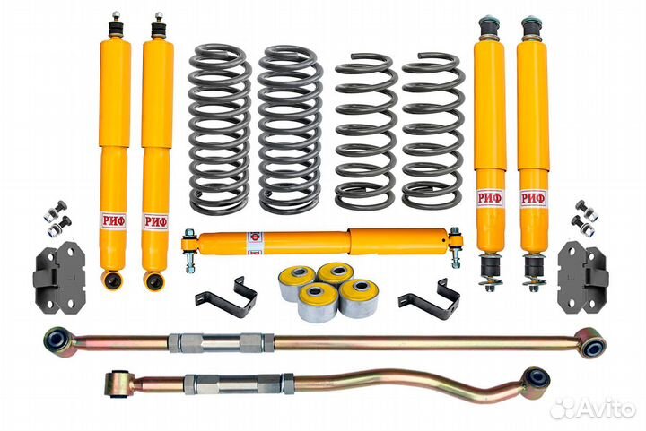 Лифт-комплект для Toyota Land Cruiser 80/105 100мм