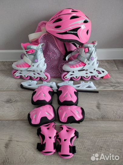 Роликовые коньки 2 в 1