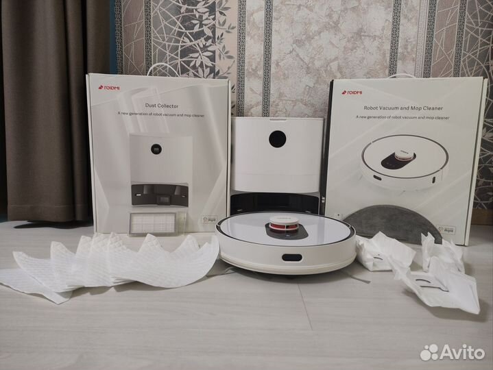 Робот пылесос roidmi eve plus