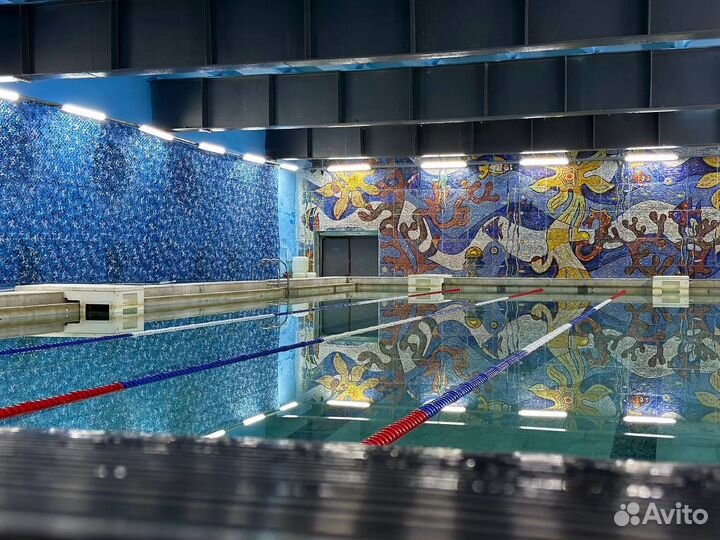 Бассейн мраморный на 25 метров