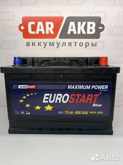 Аккумулятор 75Ач Евростарт