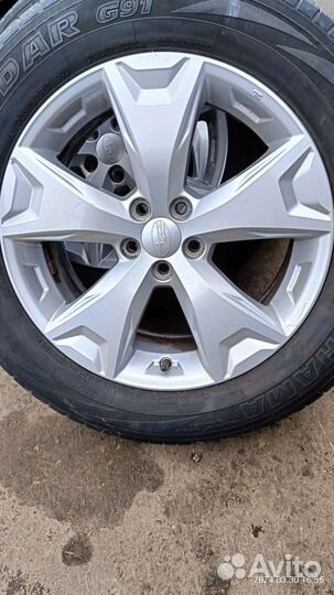 Литые диски r 17 subaru