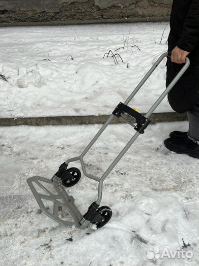 Тележка складная с телескопической ручкой