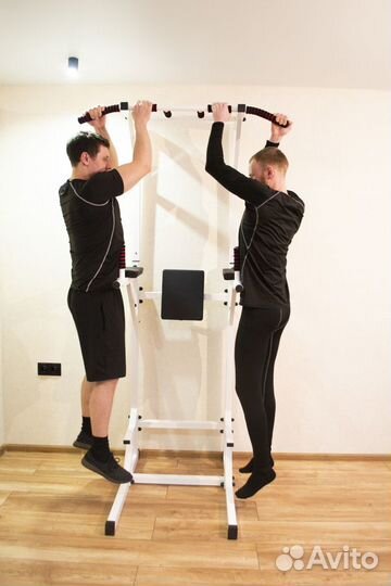 Напольный турник + брусья + пресс усиленный