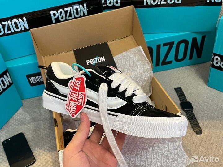 Кеды Vans knu skool дутыши оригинал Пойзон