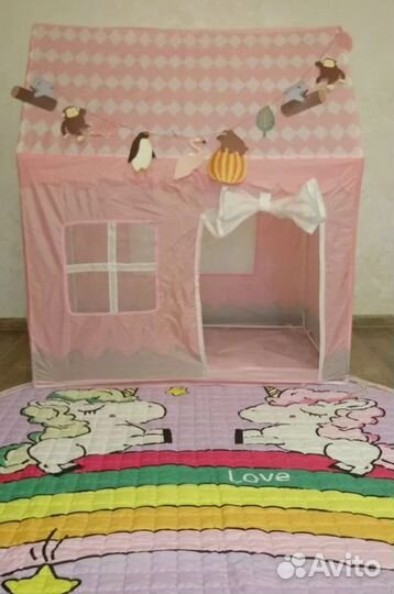 Домик детский палатка десткая
