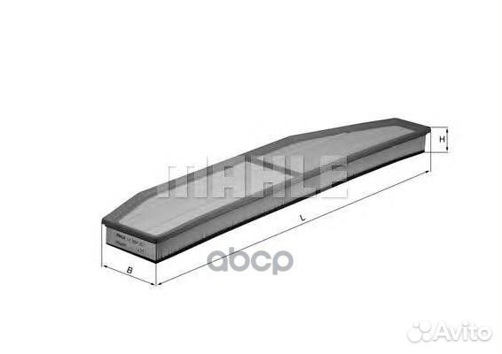 Фильтр воздушный LX2067 Mahle/Knecht