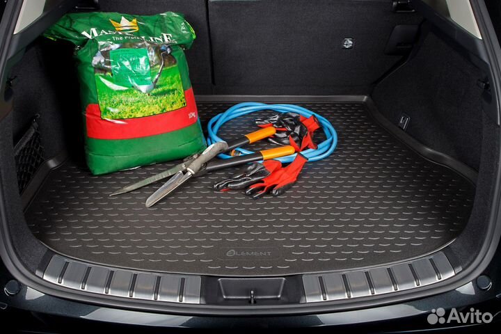 Коврик в багажник lexus LX 570 2007-2012, 2012, внед. 7 мест, кор.(полиуретан, бежевый) / Лексус лх