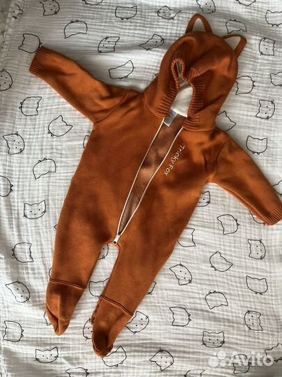 Комбинезон детский Amarobaby вязаный демисезонный