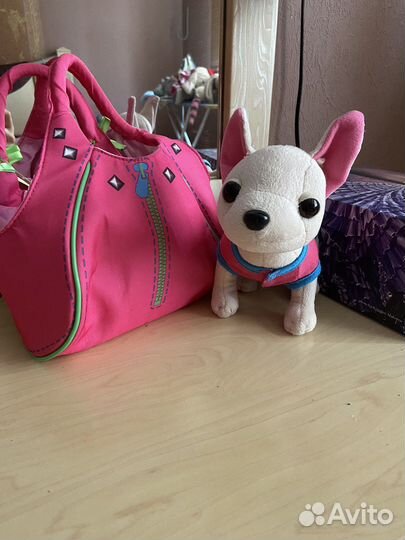 Игрушка собачка chichi love