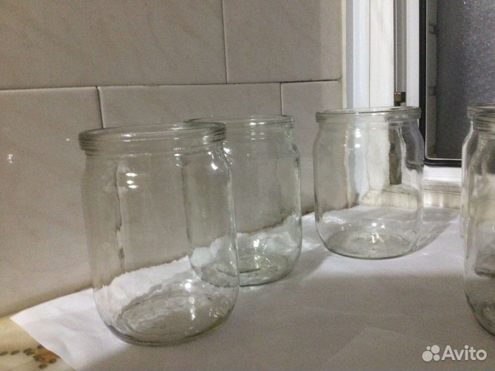 Стеклянные банки 0.5 литра для консервации