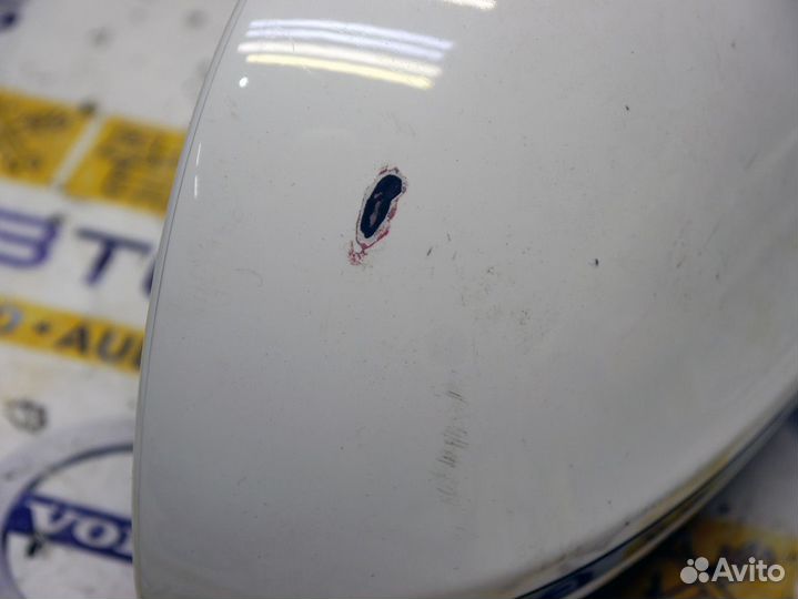 Зеркало правое Ауди A6 C6 А6 С6 белое Рест