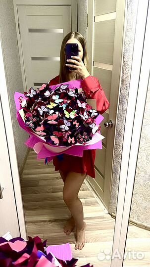 Букет из бабочек
