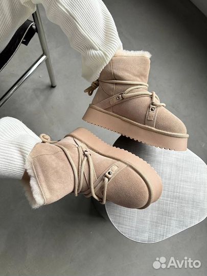 Угги замшевые