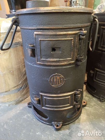 Буржуйка чугунная СССР печь