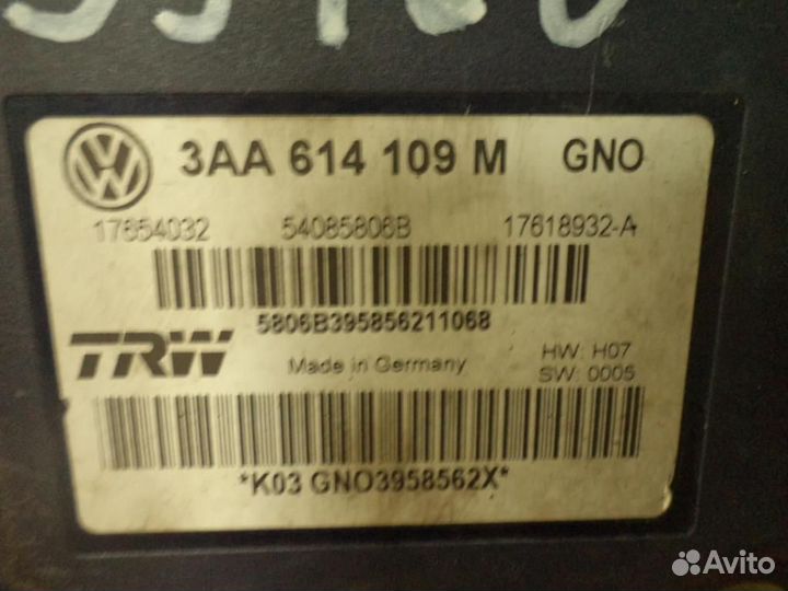 Блок абс ABS Пассат Б7 Пассат сс Passat B7 CC