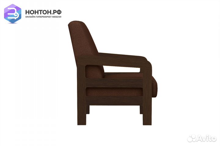 Кресло Вега-34 темно-коричневое