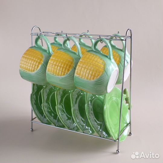 Чайные чашки набор из 6 штук