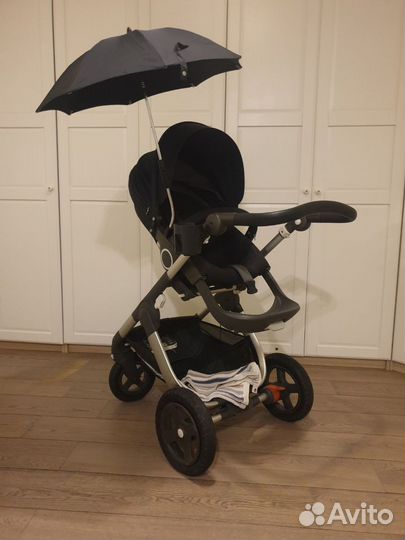 Коляска stokke trailz прогулочный блок